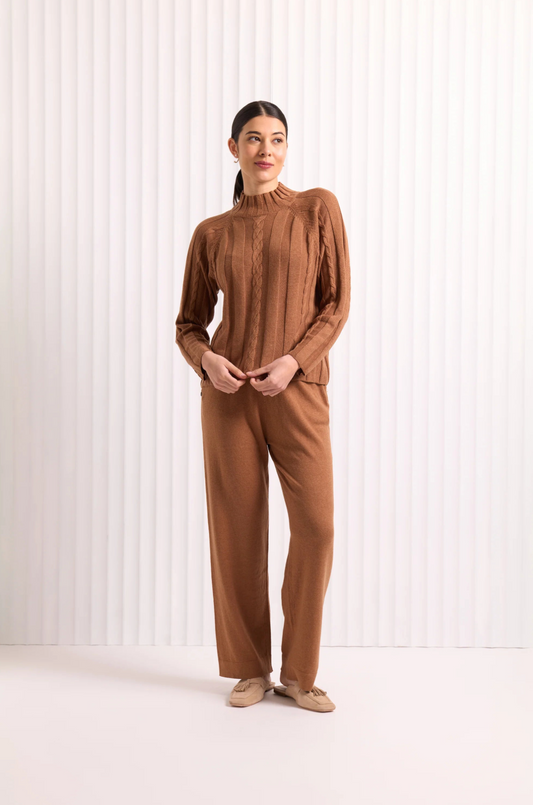 GODDESS PANT - CARAMEL