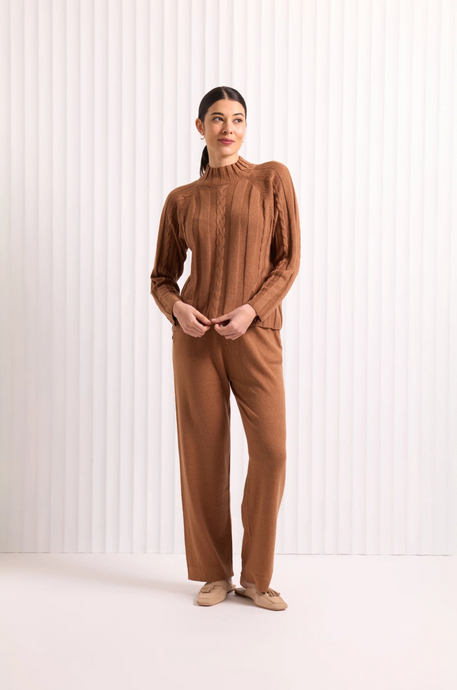 GODDESS PANT - CARAMEL