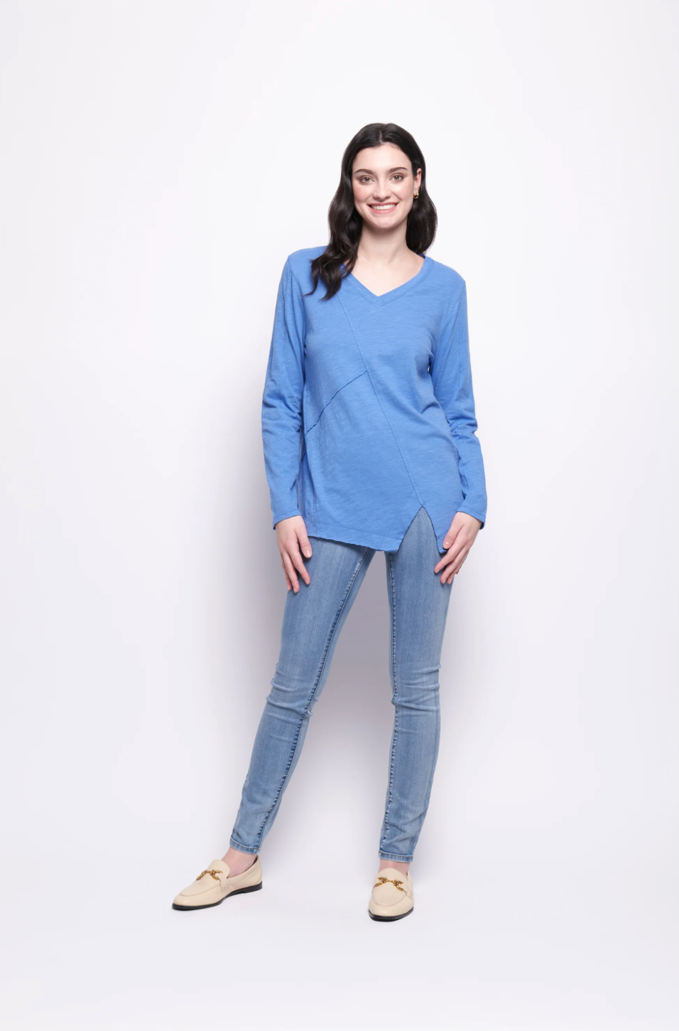 SEW IT SEAMS TOP - RETRO BLUE