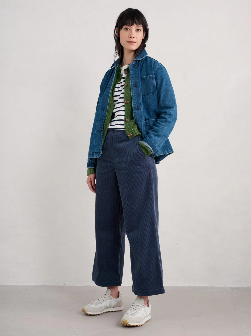 ASPHODEL TROUSERS - MARITIME