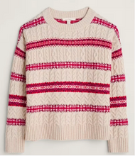 Load image into Gallery viewer, SHEPHERD JUMPER - SNOWFLAKE CRIMSON MIX