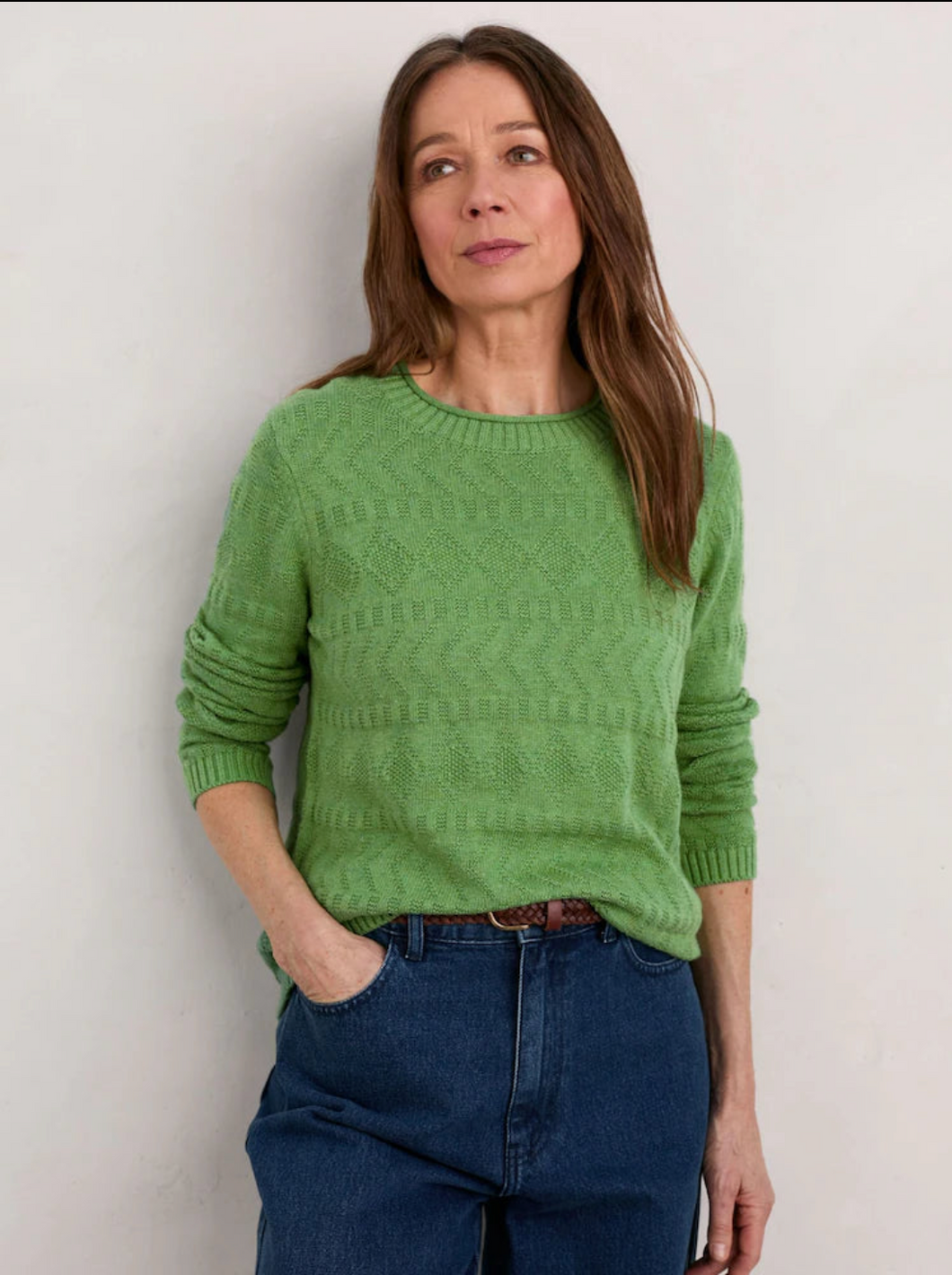KINTER JUMPER - SAMPHIRE