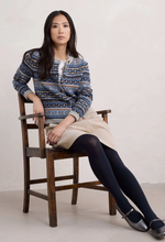 Load image into Gallery viewer, PERCELLA COVE CARDIGAN - OPEN GARDEN SHALLOWS