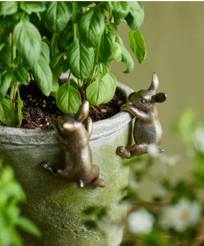 HANGING BUNNY - GOLD