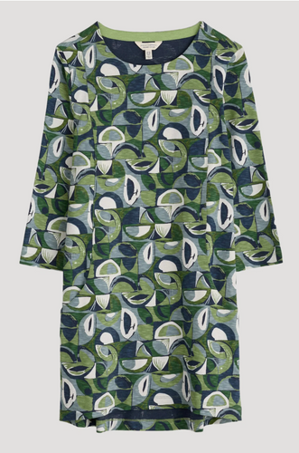 SHORE FORAGING TUNIC - LAND FORMS CUT GRASS