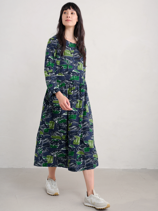 LINDEN DRESS - SKETCHBOOK TREES SEA CAVE