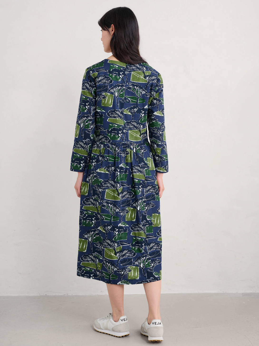 LINDEN DRESS - SKETCHBOOK TREES SEA CAVE