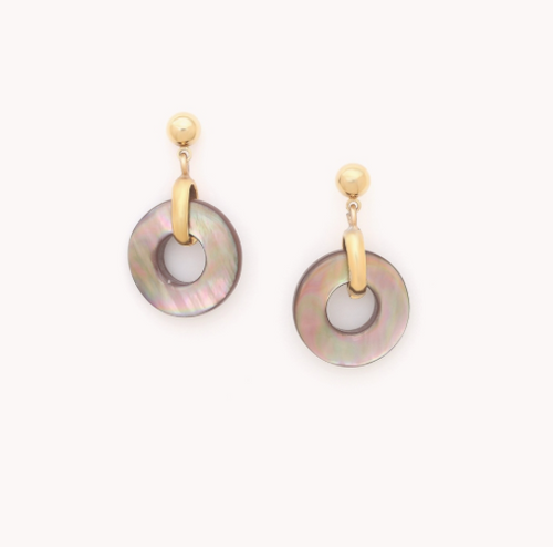 SHELL POST EARRINGS
