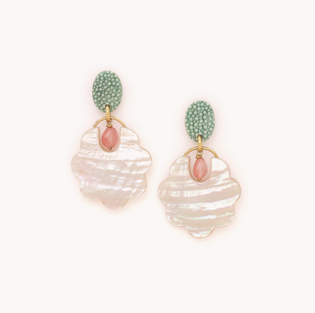 PIVIONE POST EARRINGS