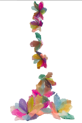 PAPER FLOWERS - SWEET PASTEL DANCING FLOWERS LIGHTS