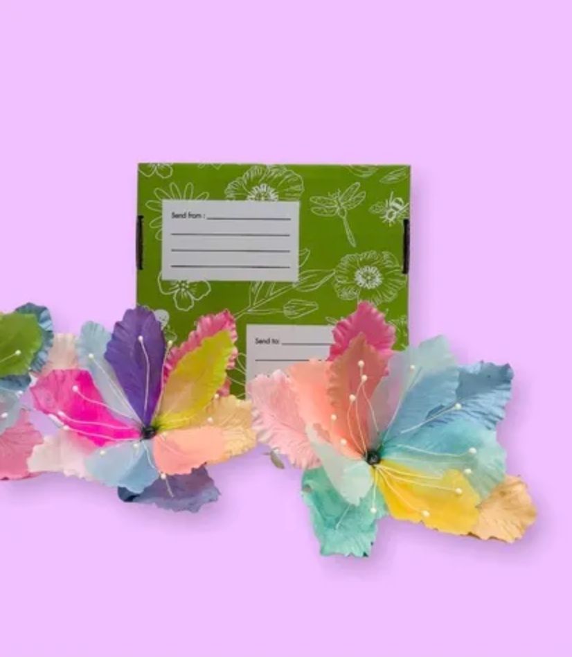 PAPER FLOWERS - SWEET PASTEL DANCING FLOWERS LIGHTS