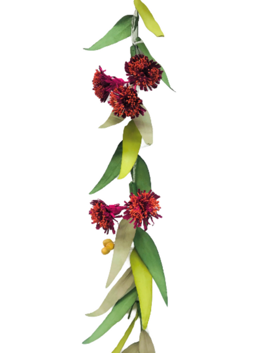 PAPER FLOWERS - MAGENTA PINK EUCALYPTUS