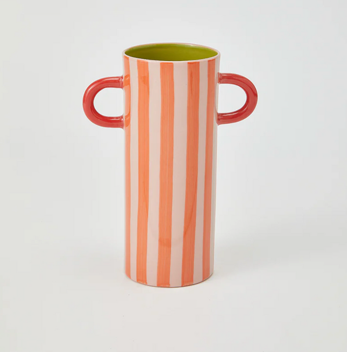 GRIFFE WARM STRIPE BUD VASE