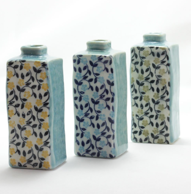 JAPANESE BUD VASE - MIZU HANA RECTANGLE