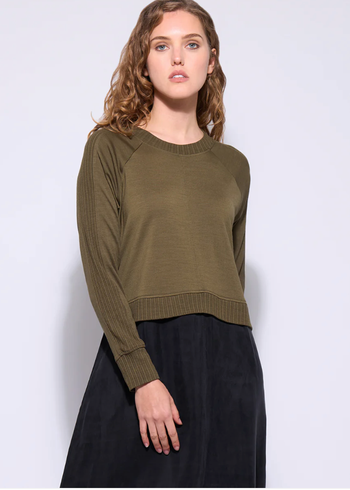 MIX IT UP DRESS - PESTO