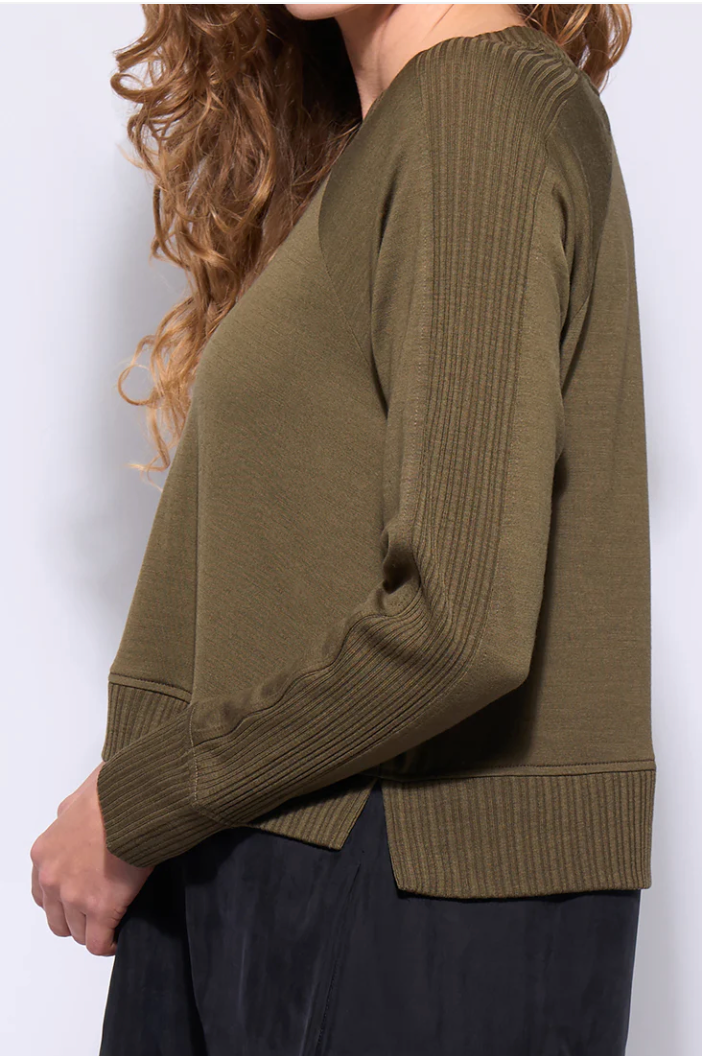MIX IT UP DRESS - PESTO