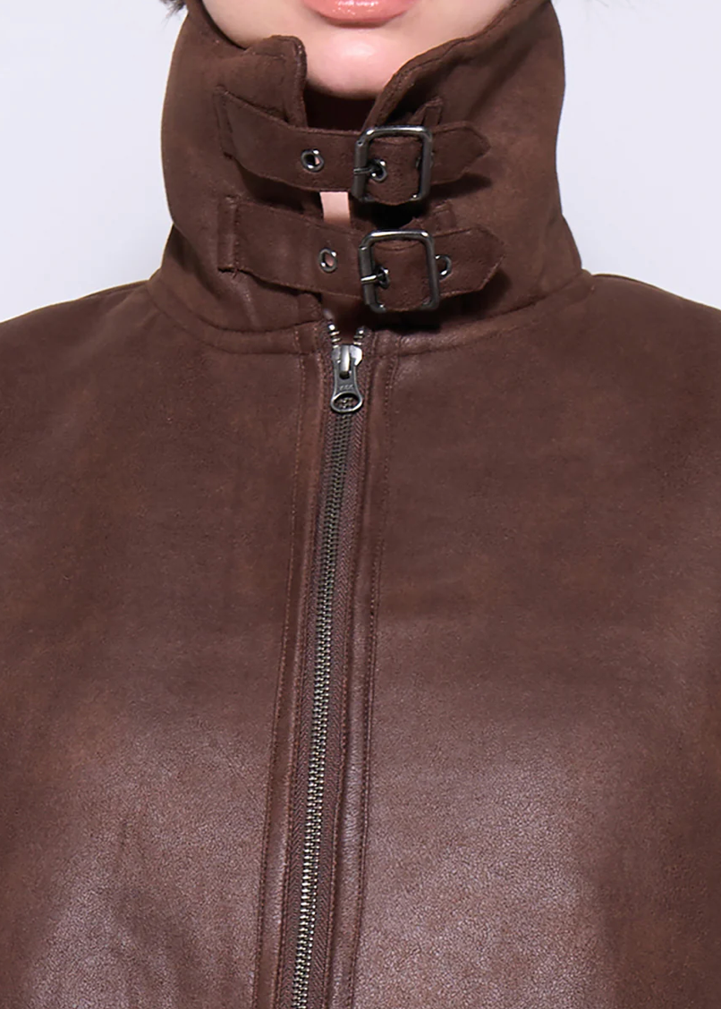 HYDE PARK VEST - SEPIA