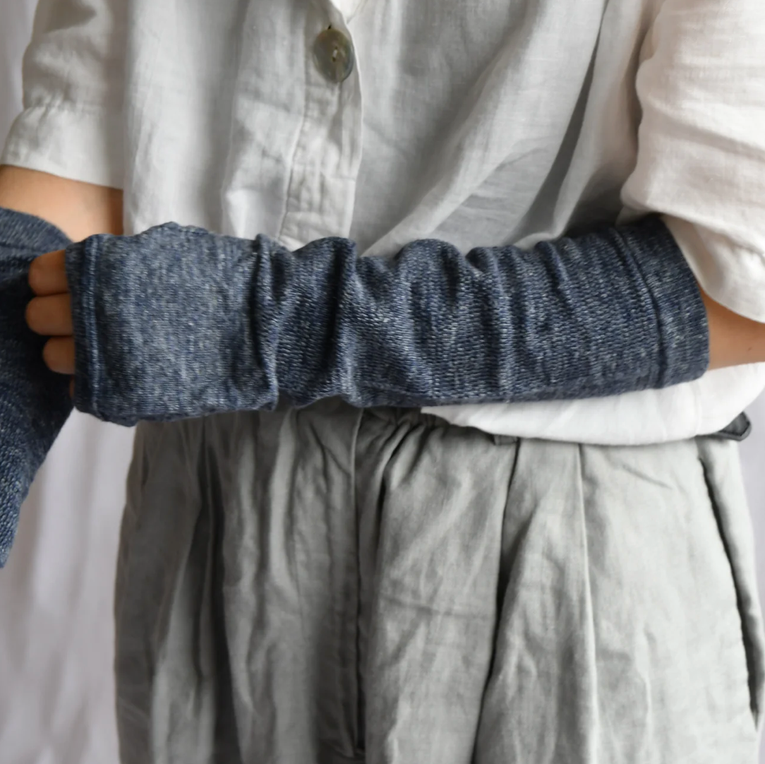 NISHIGUCHI KUTUSHITA SHORT LINEN ARM COVERS