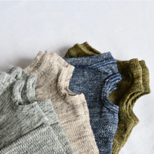 Load image into Gallery viewer, NISHIGUCHI KUTUSHITA SHORT LINEN ARM COVERS