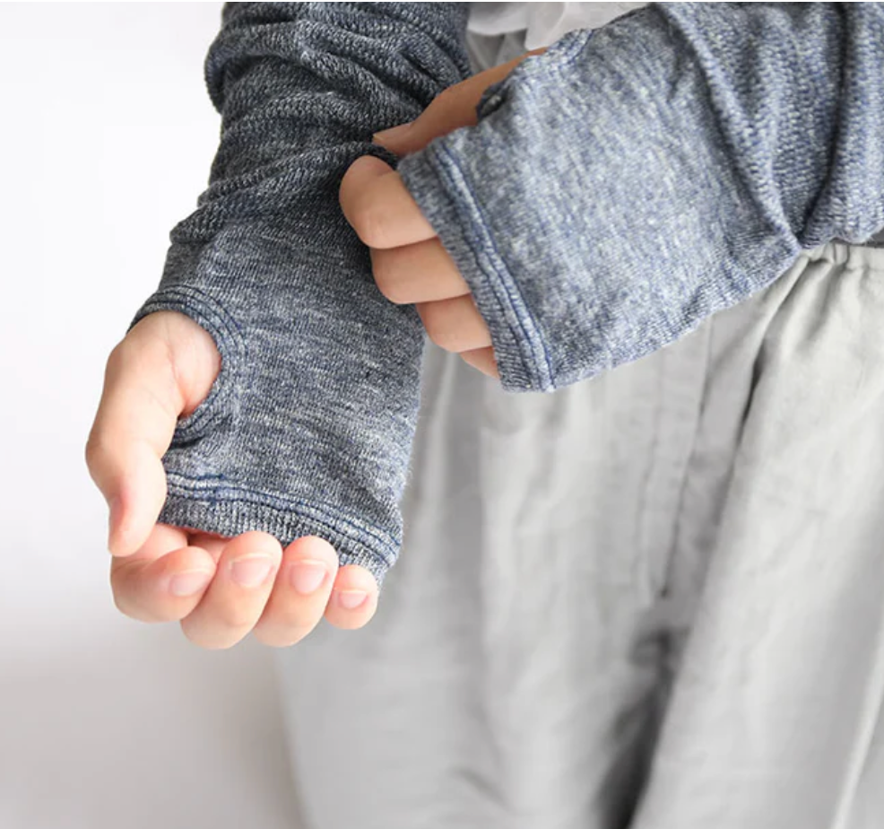 NISHIGUCHI KUTUSHITA SHORT LINEN ARM COVERS