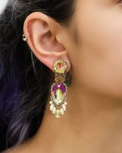 Load image into Gallery viewer, TIMELESS SARI EARRINGS - LEMONADE SET