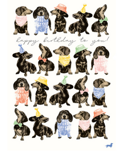 CARD - FRANK IN HATS & JUMPERS