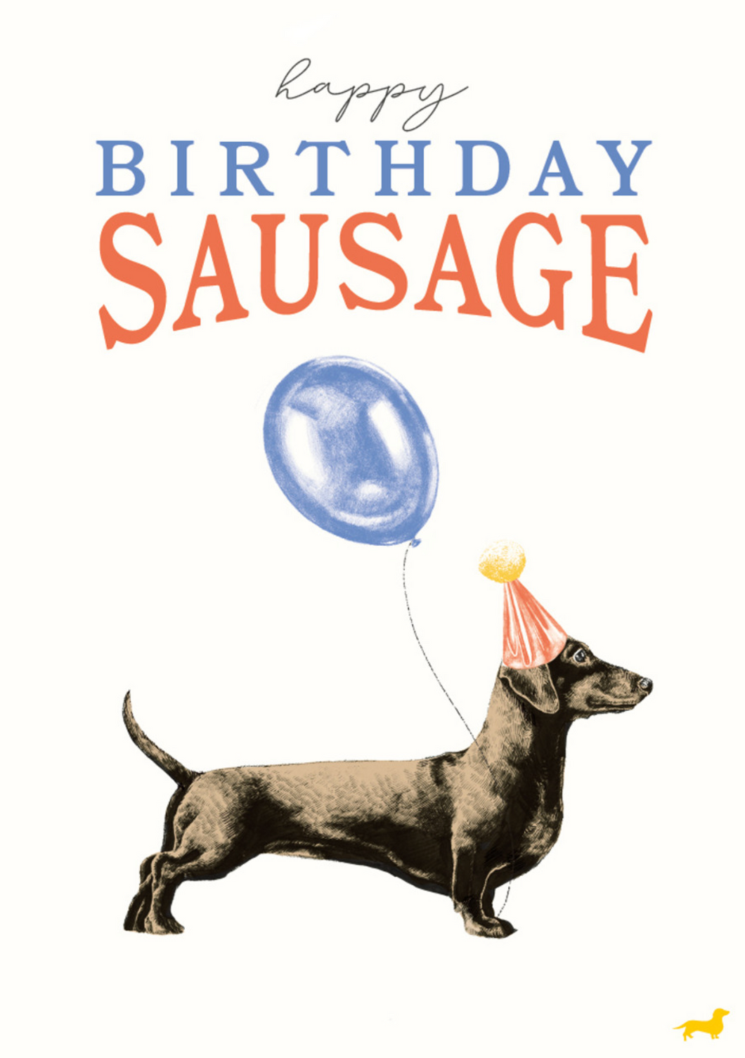 CARD - FRANK BIRTHDAY SAUSAGE