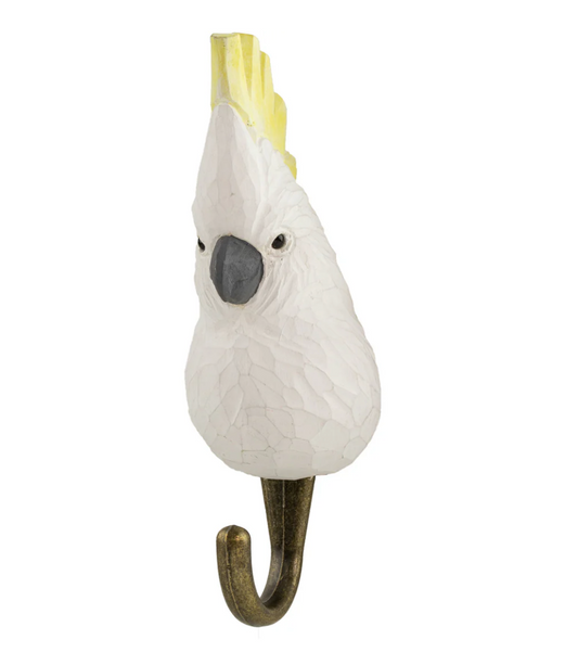 SULPHUR CRESTED COCKATOO HOOK