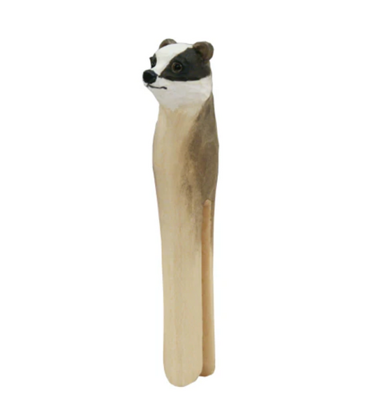 HAND CARVED ANIMAL PEGS