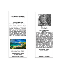 Load image into Gallery viewer, THE ARTIST’S LABEL SCARF - SUNSHINE STATE