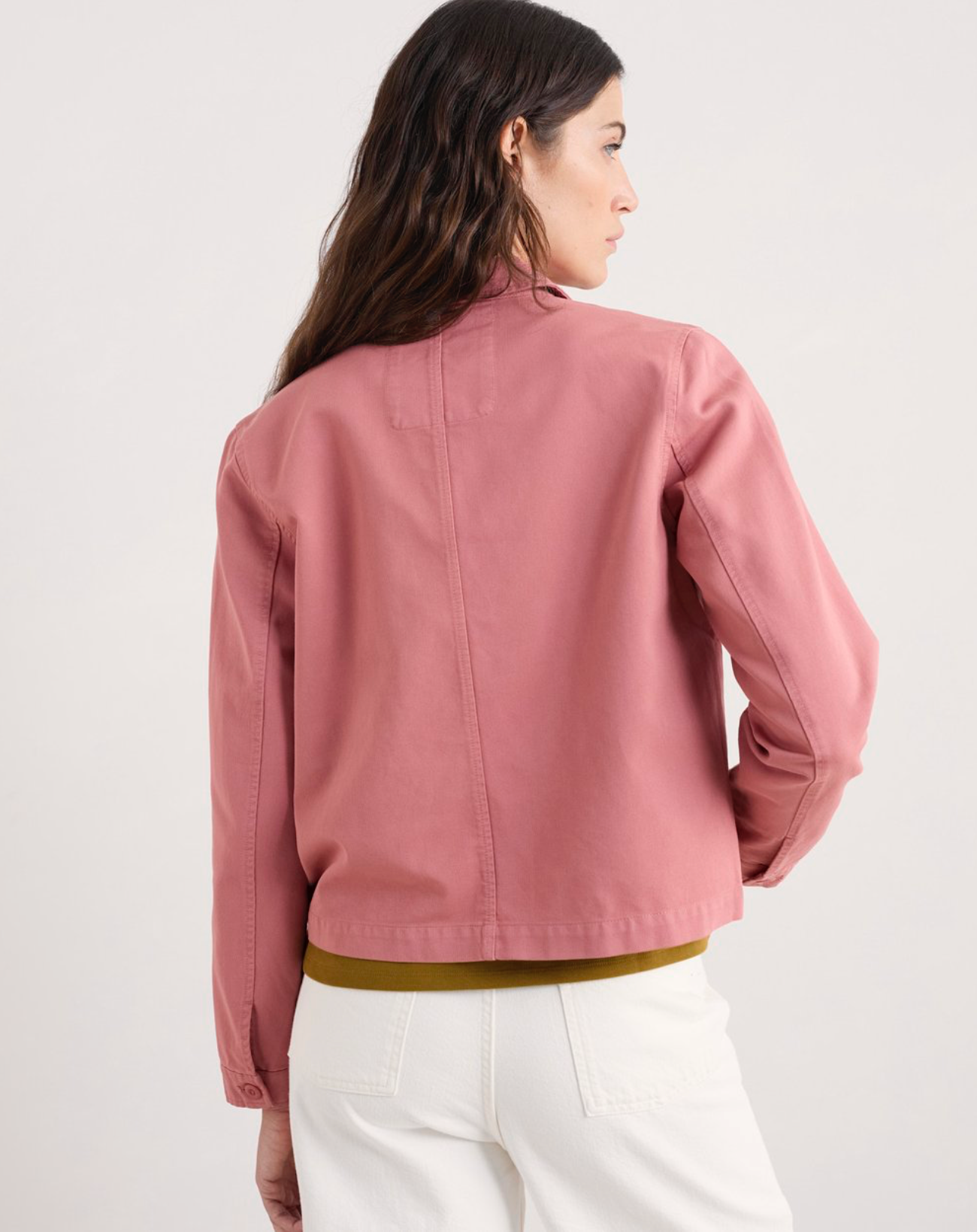 COOMBE LANE JACKET - DUSTY ROSE