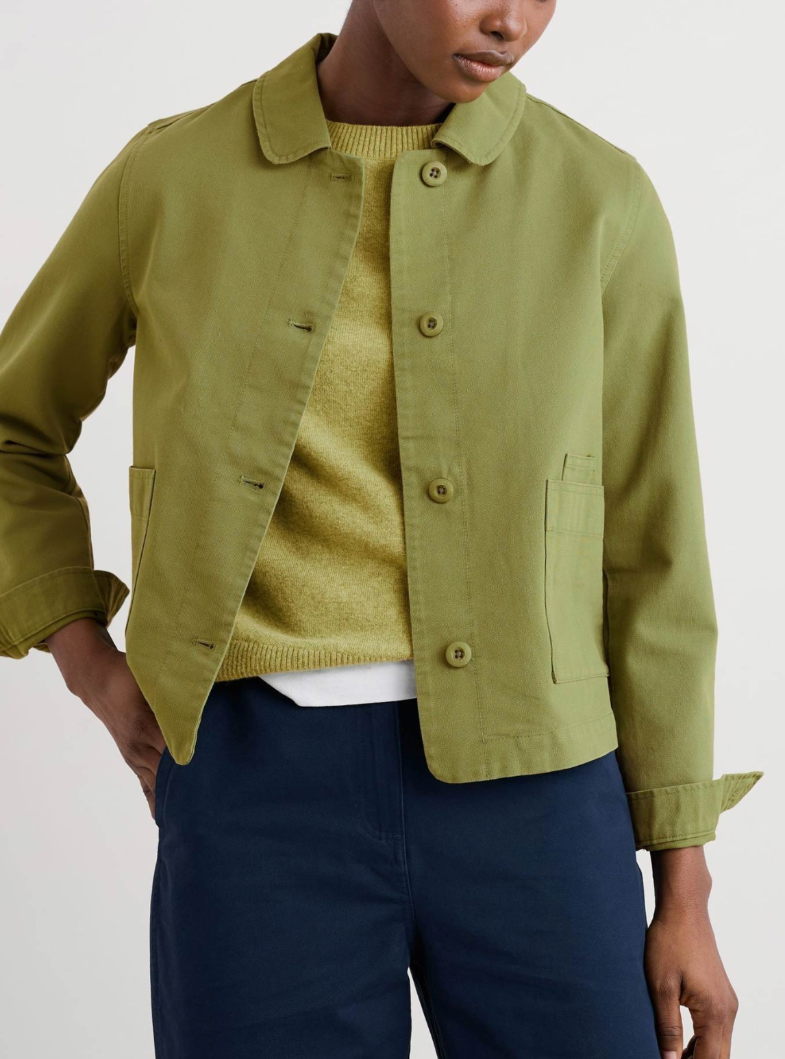 COOMBE LANE JACKET - ALOE
