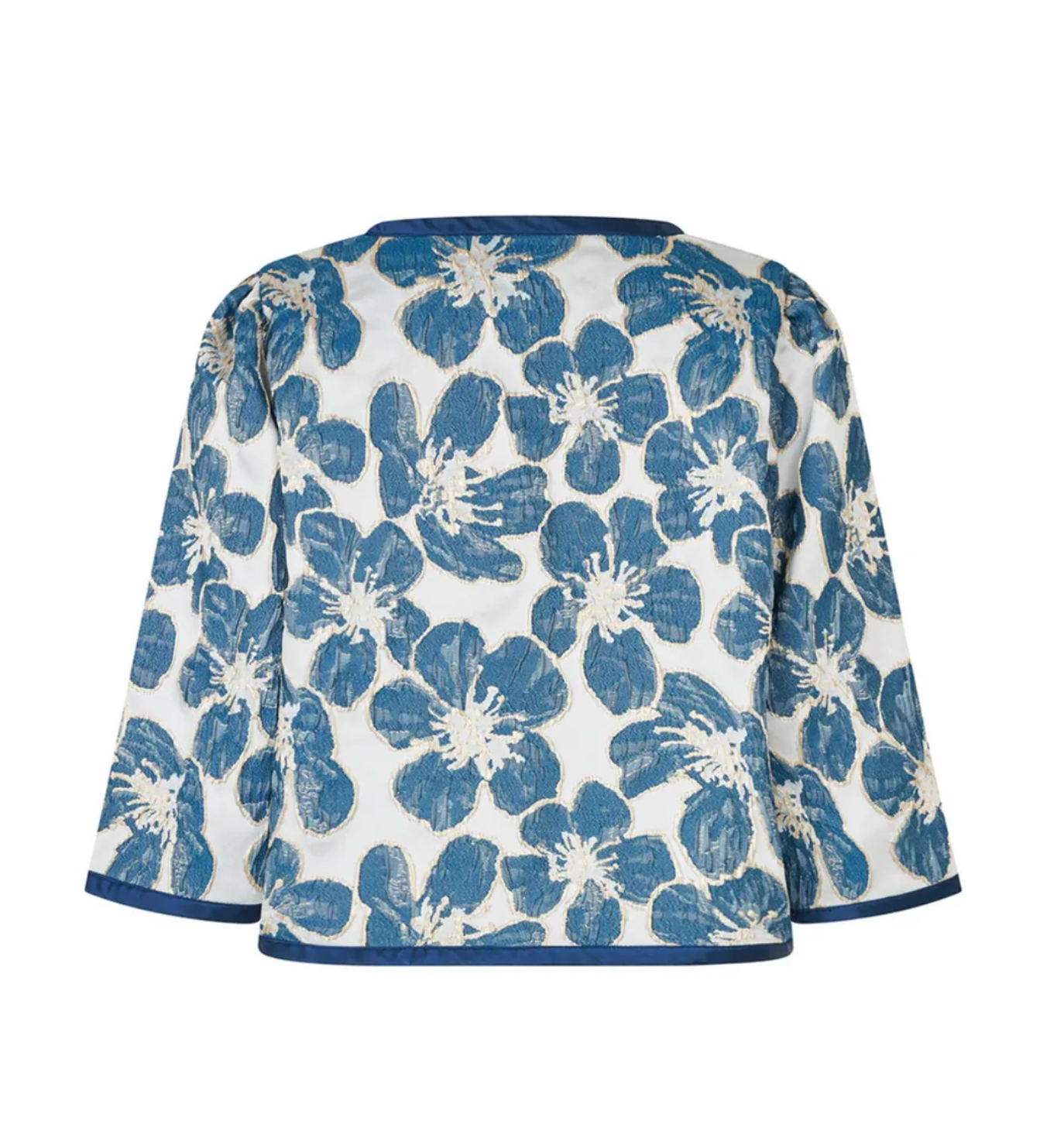 TRINE SHORT JACKET - BLUE