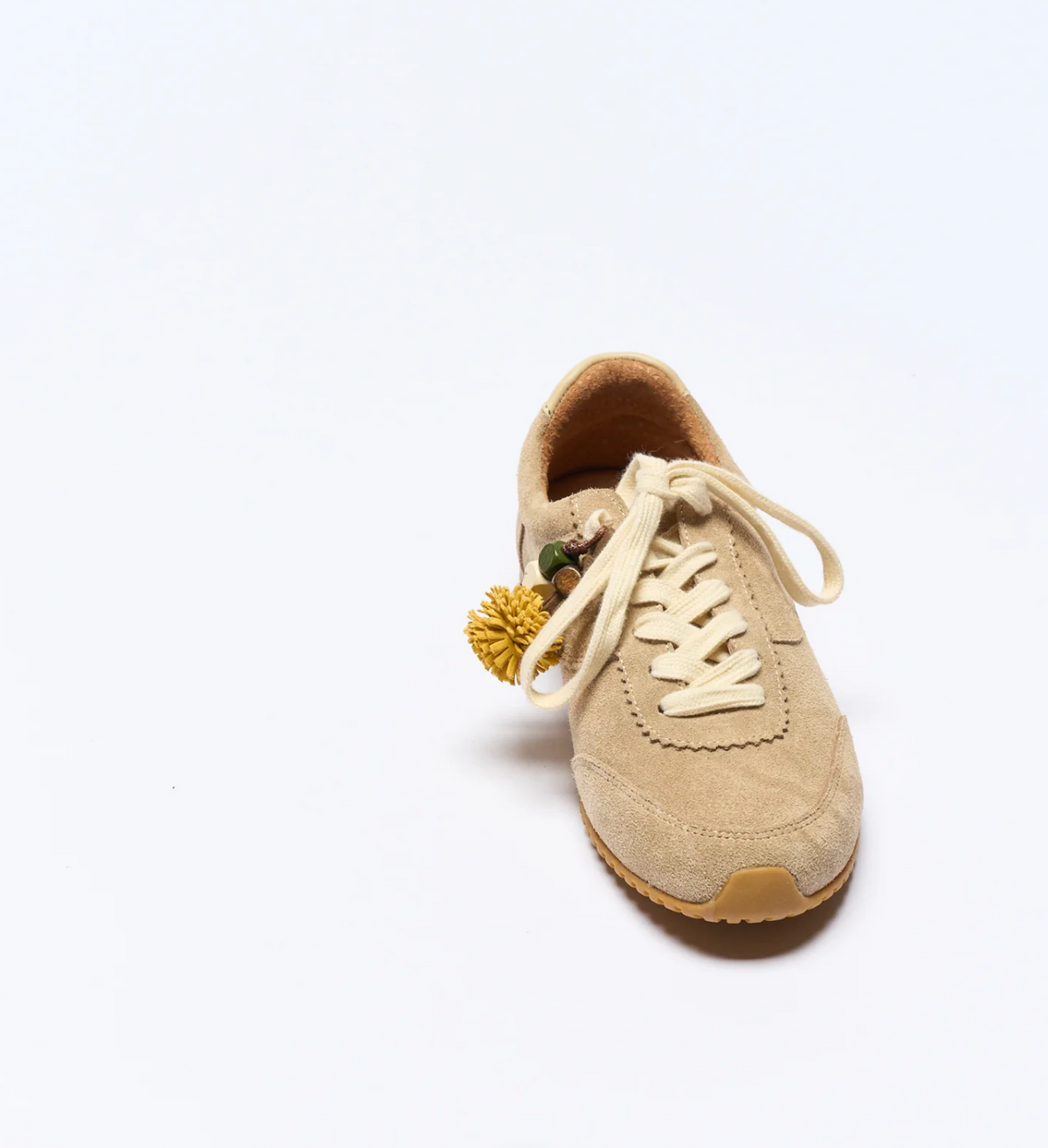 BENTLEY LEATHER SNEAKER - CAMEL