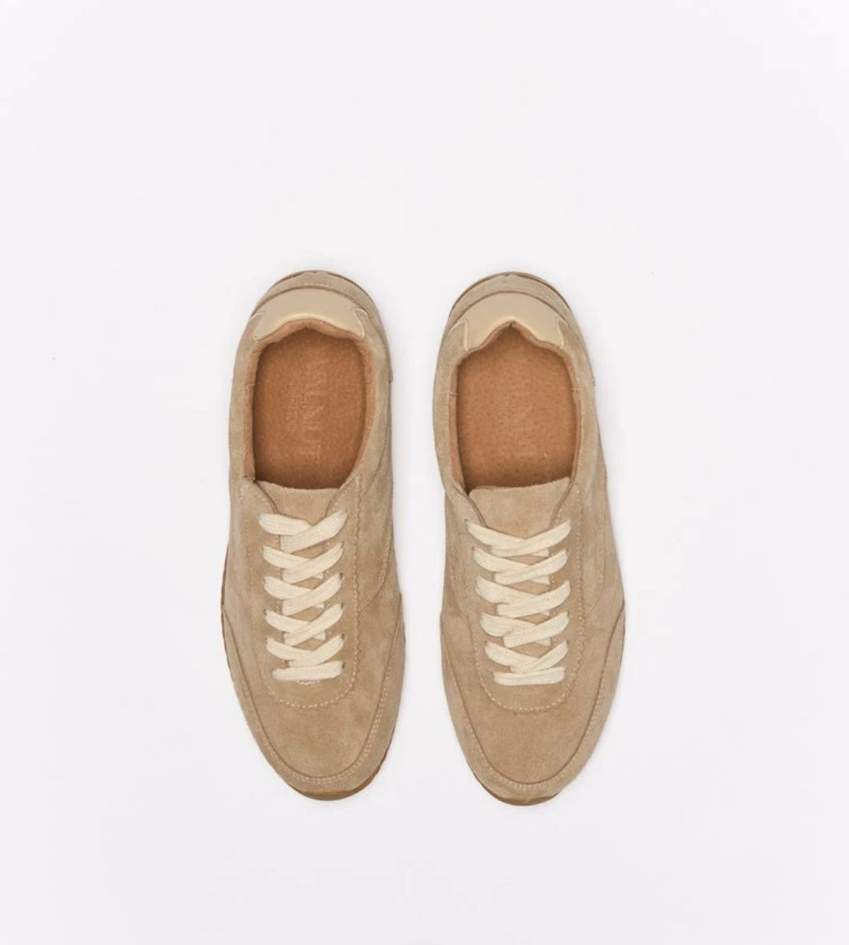 BENTLEY LEATHER SNEAKER - CAMEL