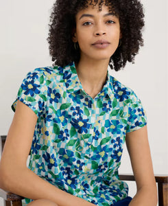RUSHMAKER SHIRT - PICNIC FLORAL CHALK