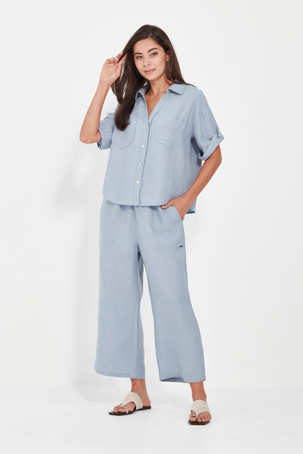 SOHO 3/4 PANT - SKY