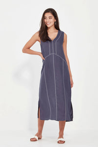 CORDELIA DRESS - DENIM