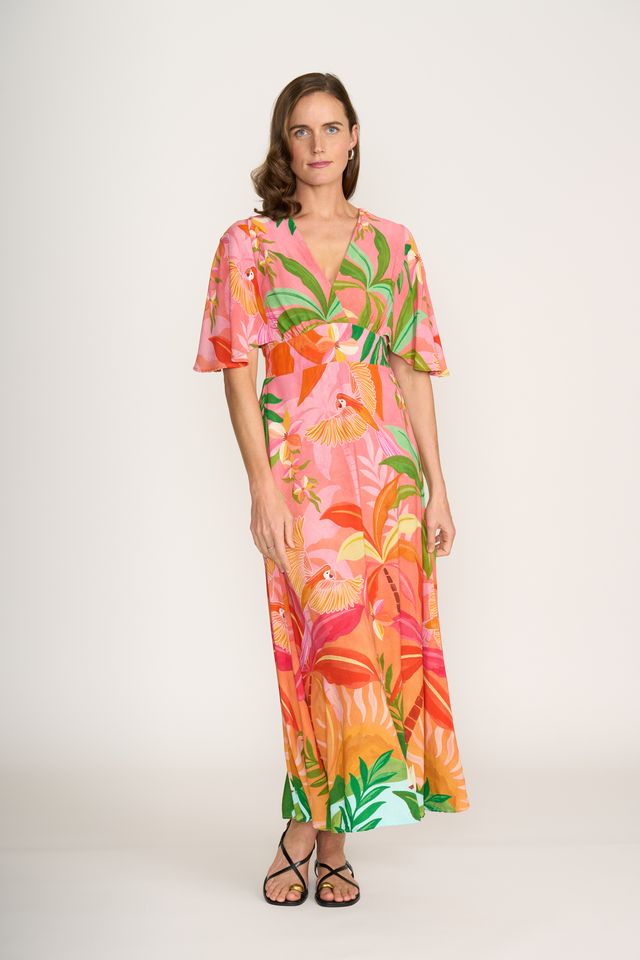 RACE FAVOURITE DRESS - SUN-KISSED