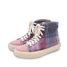 Load image into Gallery viewer, THE BLAIR : PINK &amp; BLUE TARTAN