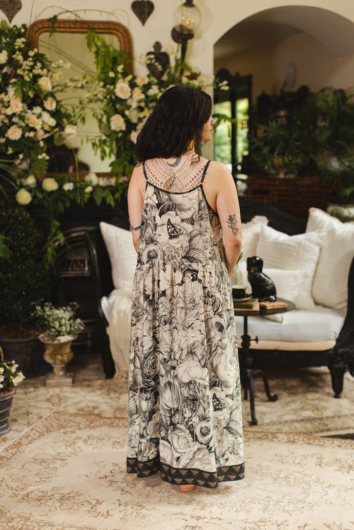 HONEY & THE MOON BOHÉME MAXI SLIP DRESS