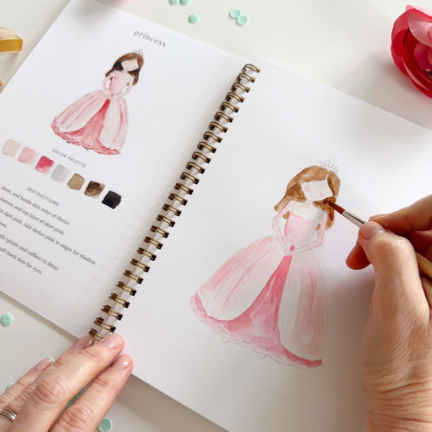 FAIRYTALE WATERCOLOUR WORKBOOK