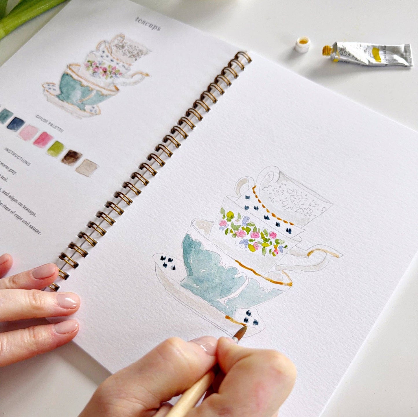 SPRING WATERCOLOUR WORKBOOK