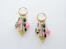 Load image into Gallery viewer, STEVIE BEADED CHARM EARRINGS