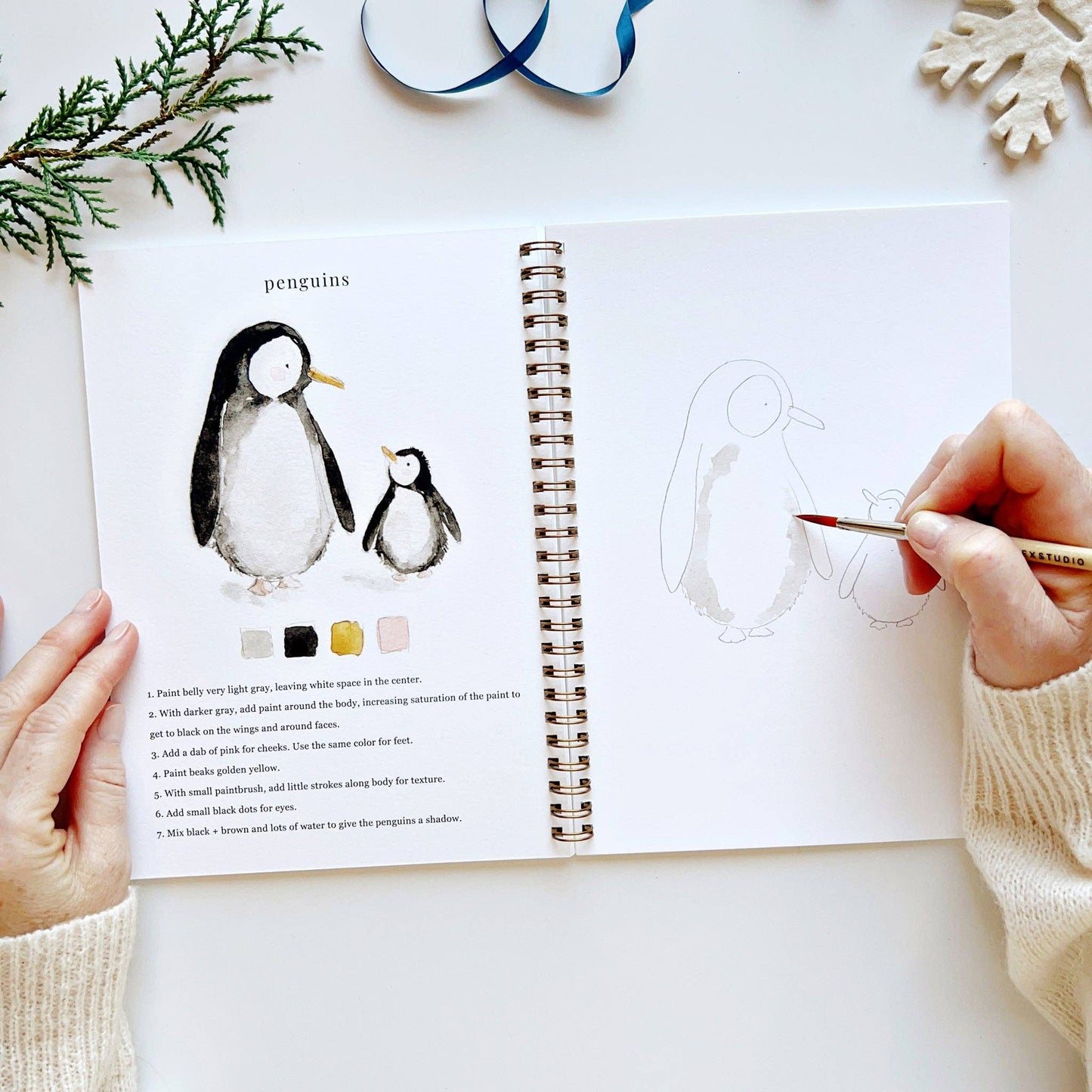 WINTER WATERCOLOUR WORKBOOK