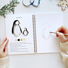 Load image into Gallery viewer, WINTER WATERCOLOUR WORKBOOK
