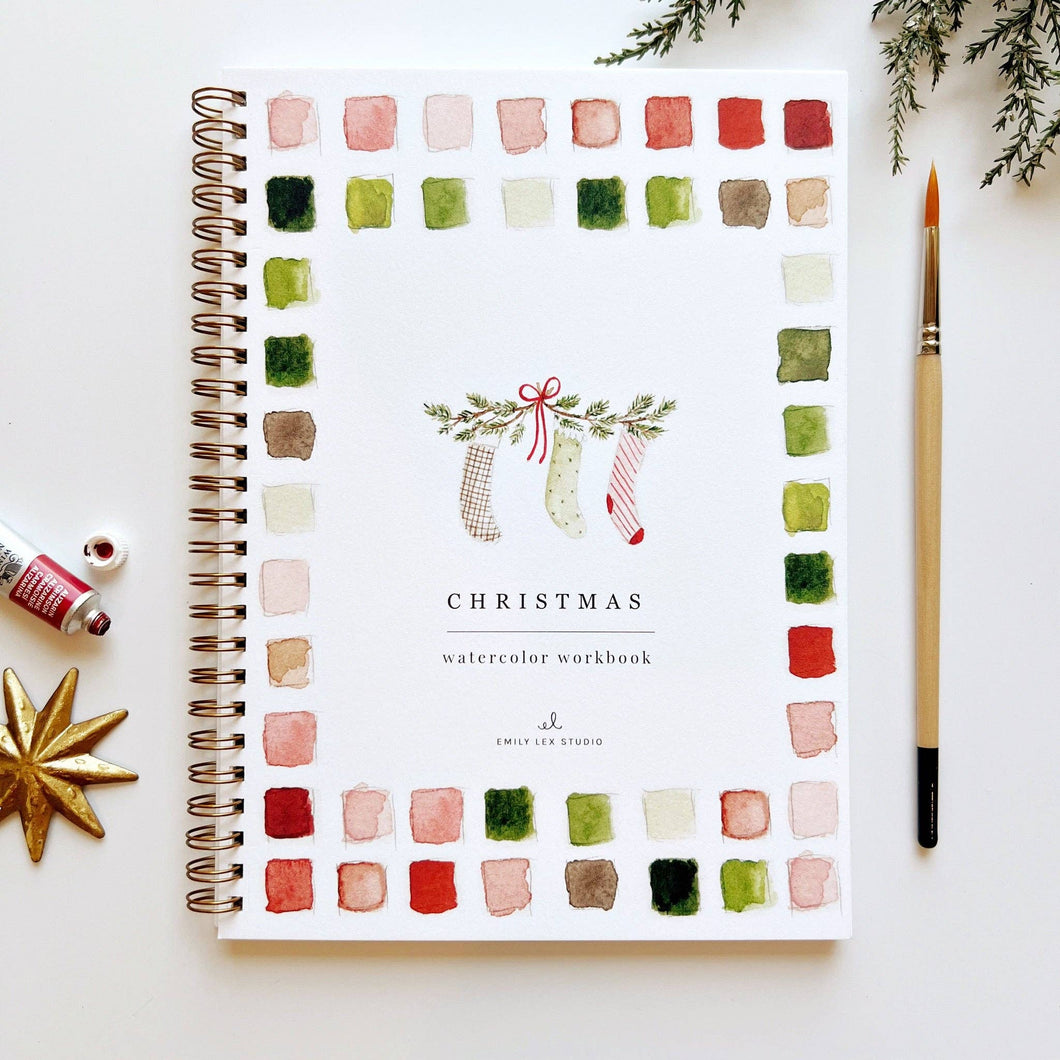 CHRISTMAS WATERCOLOUR WORKBOOK