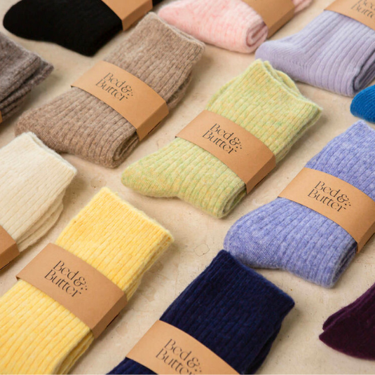 THE COMFIEST SOCKS - YELLOW S/M