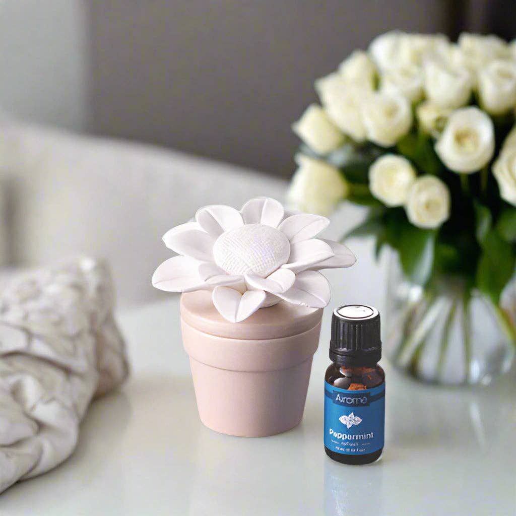 SUNFLOWER PORCELAIN DIFFUSER