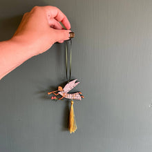 Load image into Gallery viewer, ANTIQUE GOLD ANGEL TASSEL DECORATION